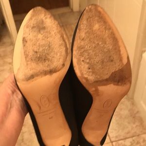 SJP by Sarah Jessica Parker Shoes - Sjp dyed black material heels size 40 SJP by Sarah Jessica Parker Shoes - Sjp dyed black material heels size 40